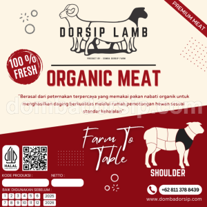 Dorsip Lamb Shoulder (Kaki Depan)